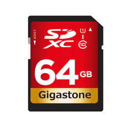 Gigastone 64 GB SDXC Flash Memory Card 1 pk