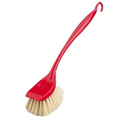 Libman 2.75 in. W Hard Bristle 19 in. Polymer Handle Scrub Brush