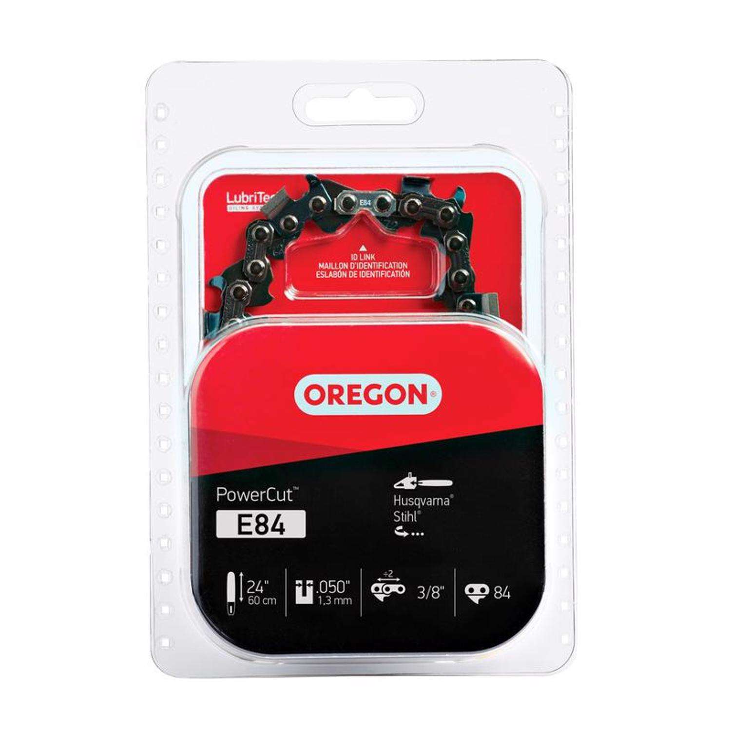 Oregon PowerCut E84 24 in. 84 links Chainsaw Chain - Ace Hardware