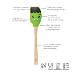 Tovolo Spatulart Silicone/Wood Spatula