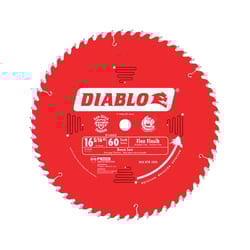 Diablo 16-5/16 in. D X 1 in. Fine Finish TiCo Hi-Density Carbide Circular Saw Blade 60 teeth 1 pk