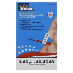 Ideal Industries 1 each L Assorted PVC Cable Labels