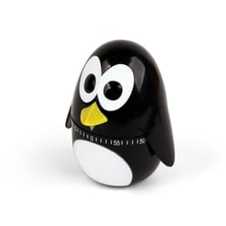 KIKKERLAND Penguin Mechanical Plastic Kitchen Timer