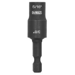 DeWalt Flextorq 5/16,3/8 in. X 2 in. L Black Oxide Double-Ended Nut Driver 2 pc