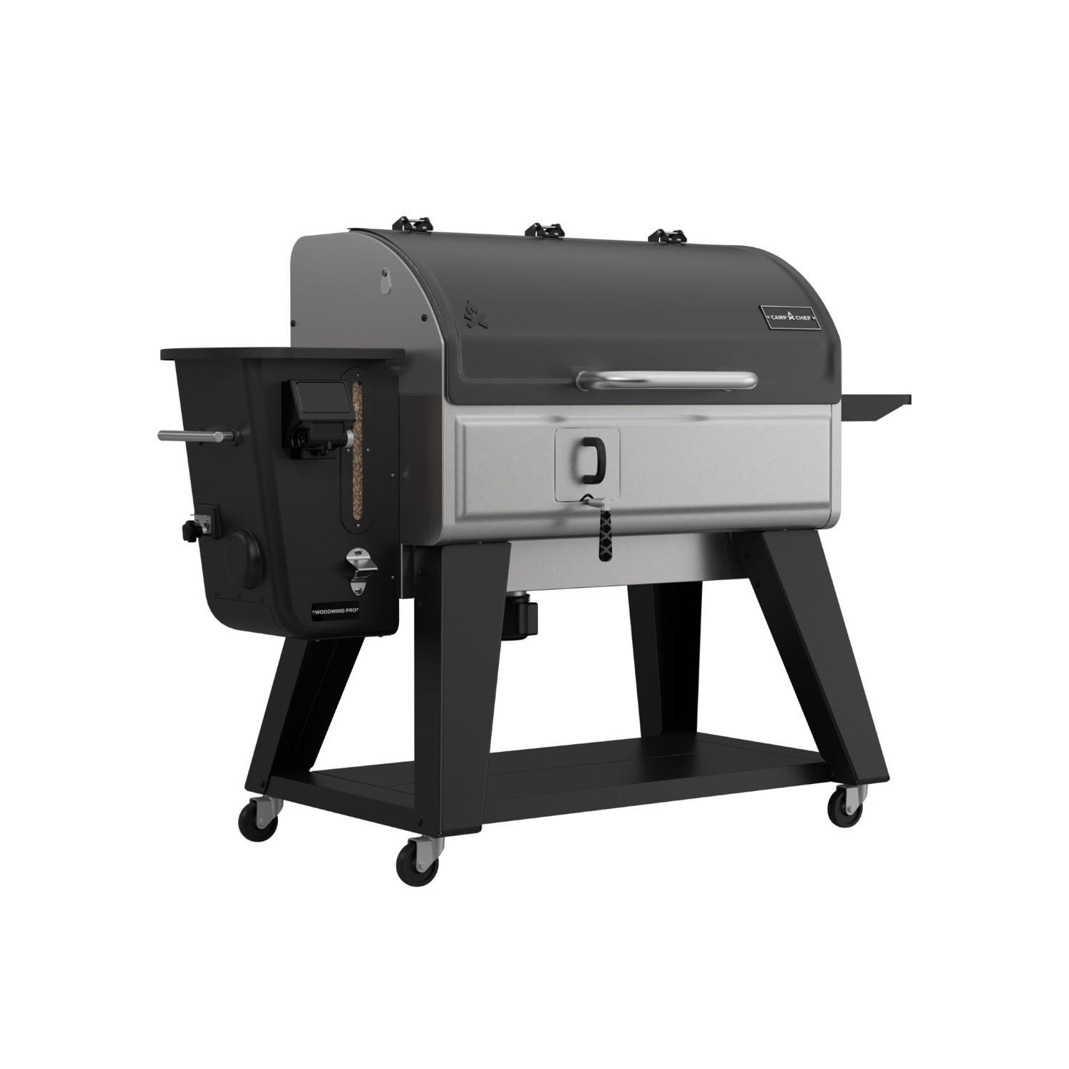 Camp Chef Liquid Propane Wood Pellet WiFi Grill and Smoker Black