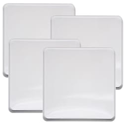 Range Kleen White Steel Burner Cover Set