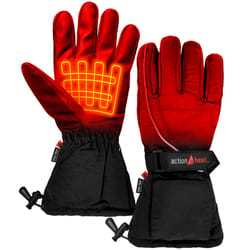 ActionHeat Men's Gloves Black One Size Fits All 1 pk