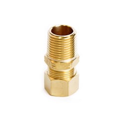 ATC 5/8 in. Compression X 1/2 in. D Male Brass Connector