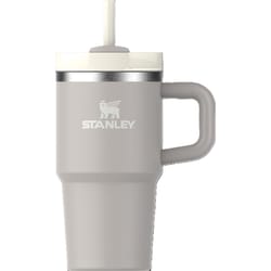 Stanley The Quencher 20 oz Ash BPA Free Flow State Insulated Tumbler