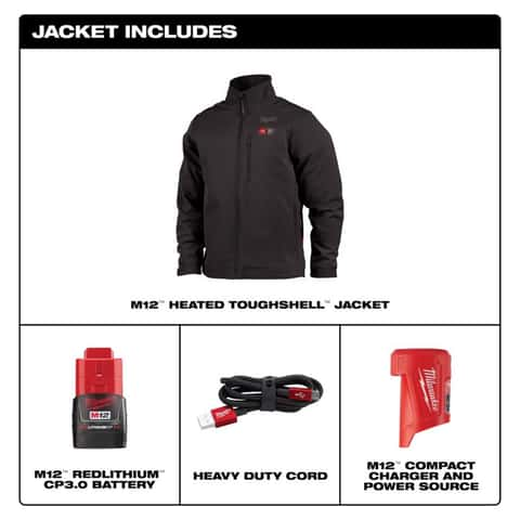 Milwaukee heated deals jacket xxxl