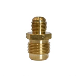 ATC 3/4 in. MPT 1/2 in. D MPT Yellow Brass Union