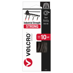 VELCRO Brand Industrial Strength Medium Nylon Hook and Loop Fastener 48 in. L 1 pk