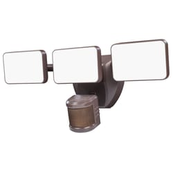 Heath Zenith Motion-Sensing Hardwired LED Bronze Security Light