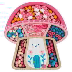 Stephen Joseph Mushroom  Bead Boutique Pink 125 pc