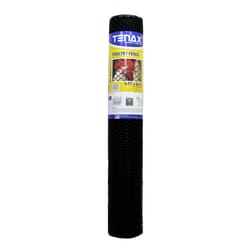 Tenax 4 ft. H X 50 ft. L Polyethylene Pet Fence Black