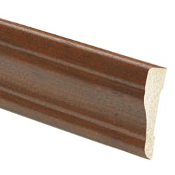 Inteplast Building Products 9/16 in. H X 2-1/8 in. W X 7 ft. L Prefinished Coffee Polystyrene Trim