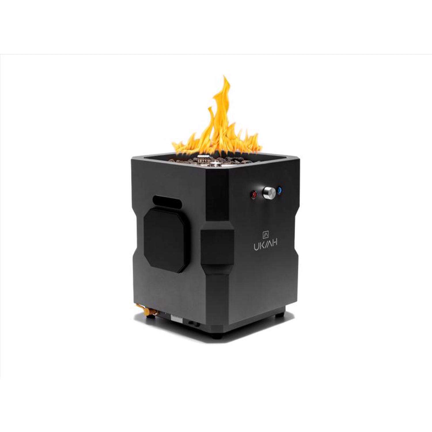 Ukiah Tailgater II 15.25 in. W Steel Outdoor Square Propane