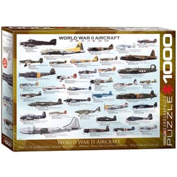 Eurographics WWII Aircraft Jigsaw Puzzles Multicolored 1000 pc
