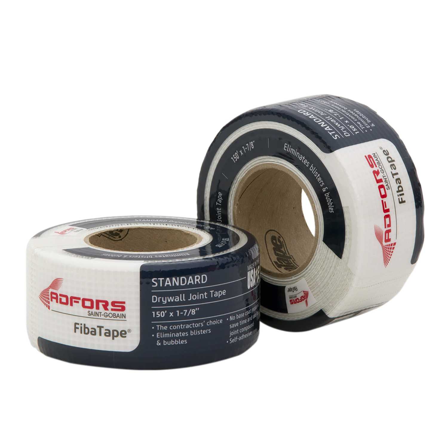 ADFORS FibaTape 150 ft. L x 2 in. W Fiberglass Mesh White Self Adhesive