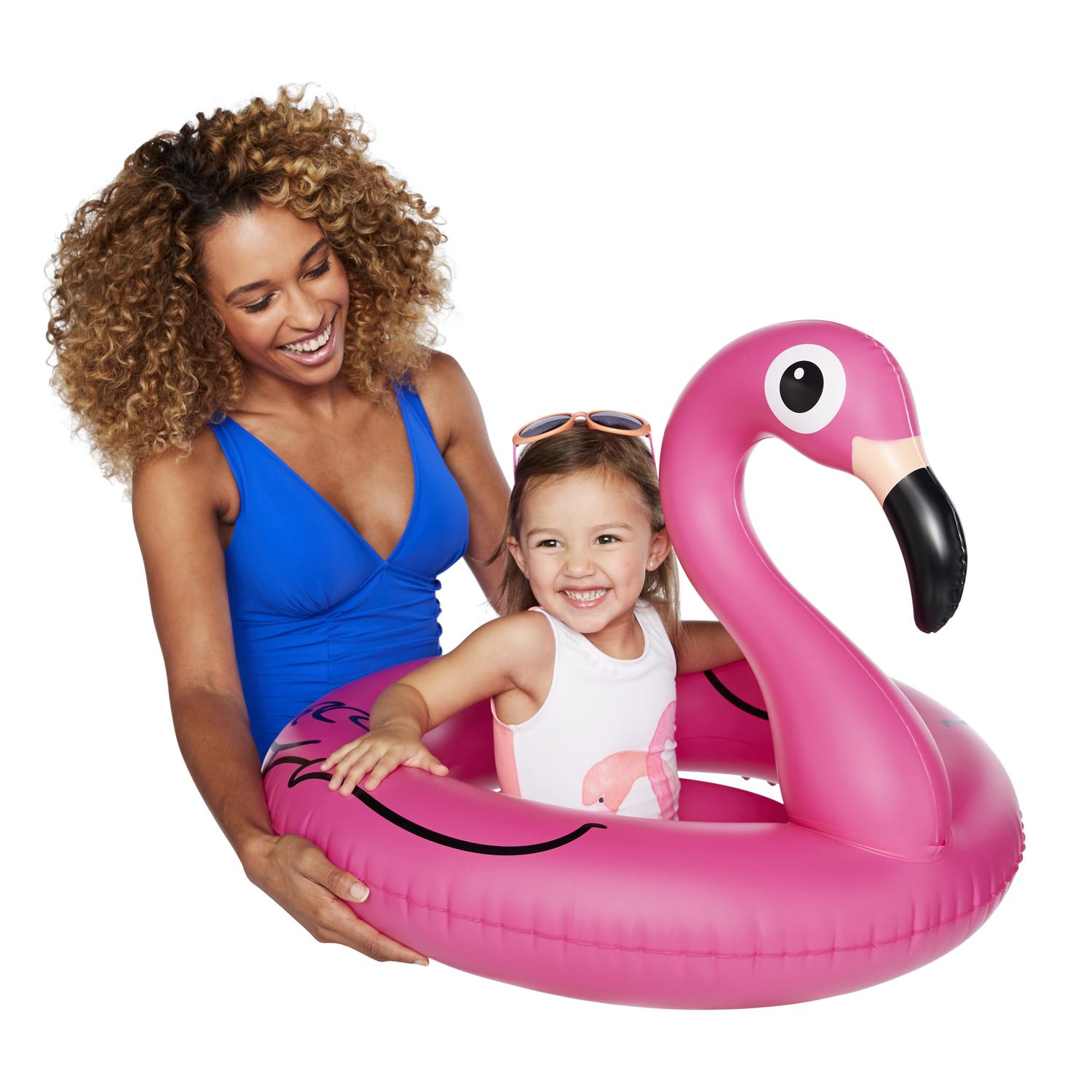 flamingo baby float