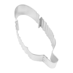 R&M International Corp 4 in. L Feather Cookie Cutter Silver 1 pc