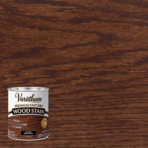 Varathane Semi-Transparent Dark Walnut Oil-Based Urethane Modified Alkyd  Fast Dry Wood Stain, Count of: 1 - Kroger