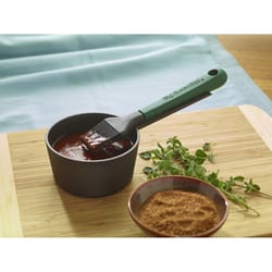 Big Green Egg Cast Iron Sauce Pot and Basting Brush 2 pc