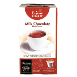 Keurig Cafe Escapes Milk Chocolate Hot Chocolate K-Cups Decaffeinated 16 pk