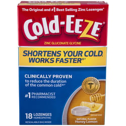 Cold-Eeze Honey Lemon Flavored Cold Remedy Lozenges