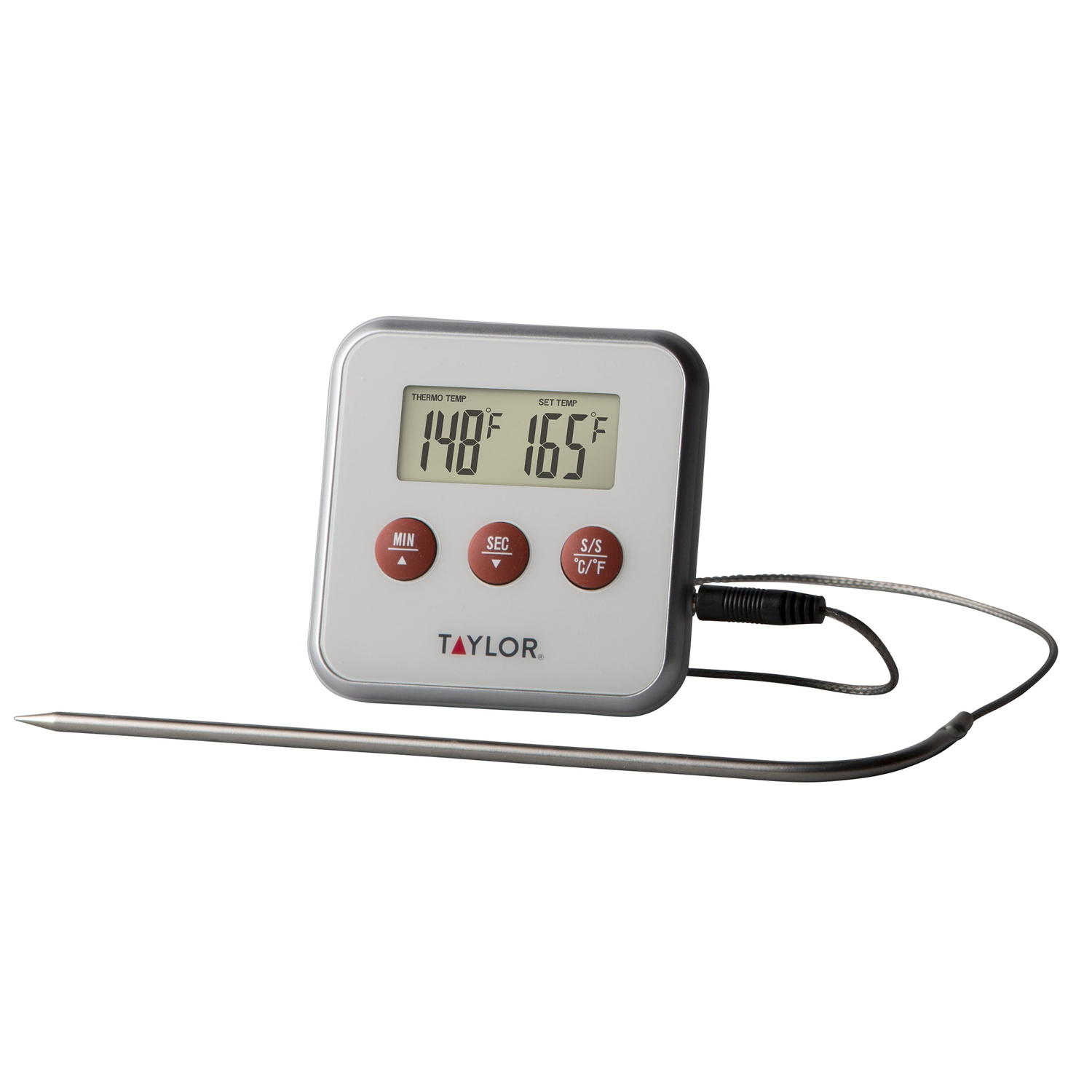 Taylor INSTANT READ Digital Thermometer Compact Size Fold-Away Probe Easy  1476