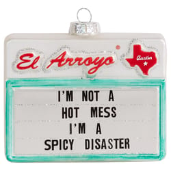 El Arroyo Multicolored Spicy Disaster Ornament