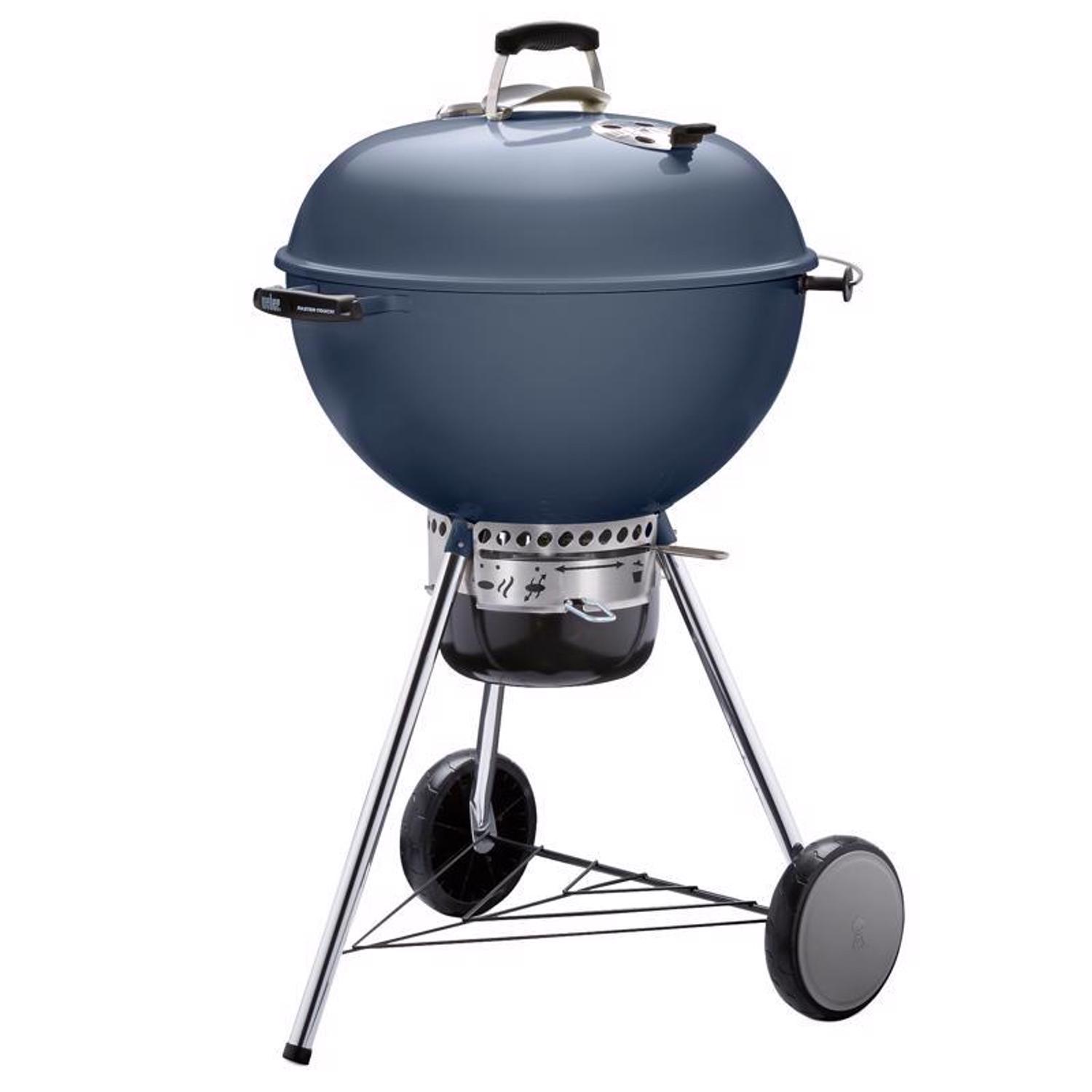 Weber 22 in. Master-Touch Charcoal Grill Slate Blue Sansujyuku sansujyuku.com