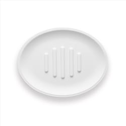 Sttelli Belize White Plastic Soap Dish
