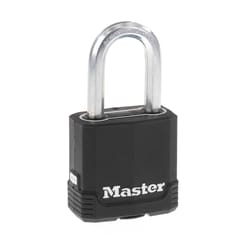 Master Lock 3-9/16 in. H X 1-9/64 in. W X 1-3/4 in. L Steel Ball Bearing Locking Weather-Resistant P