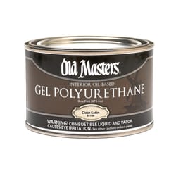 Old Masters Satin Clear Oil-Based Polyurethane 1 pt