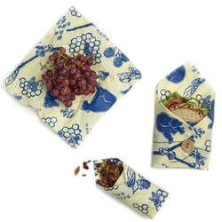 Bee's Wrap Blue/White Food Wrap 1 pk