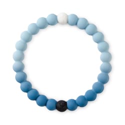Lokai Unisex Makai Round Blue Bracelet Water Resistant Size 6.5