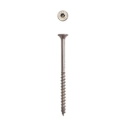 SPAX No. 8 in. X 2-1/2 in. L Gray Star Flat Head Deck Screws 1 lb 124 pc