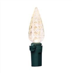 Celebrations Classic LED C6 Warm White 100 ct String Christmas Lights 24.75 ft.