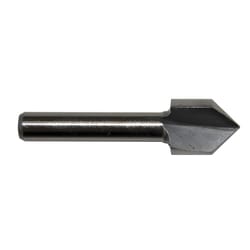 Century Drill & Tool 1/2 in. D X 1/2 in. X 1-7/8 in. L High Speed Steel V-Groove Router Bit