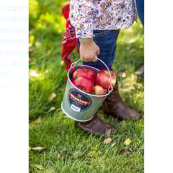 Behrens 5 qt Galvanized Pail Silver