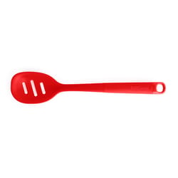 Betty Crocker Red Silicone Slotted spoon