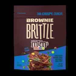 Brownie Brittle M and M's Minis Brownie Brittle 4 oz Bagged