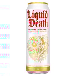 Liquid Death Cherry Sparkling Natural Mineral Water 19.2 fl. oz. 1 pk