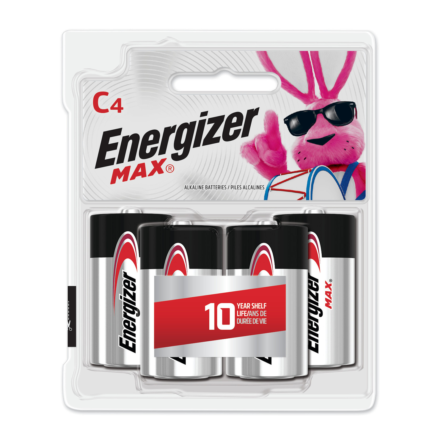 Photos - Household Switch Energizer Max C Alkaline Batteries 4 pk Carded E93BP-4 