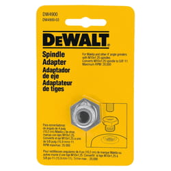 DeWalt 4 in. D X 5/8-11 in. Metal Spindle Adapter