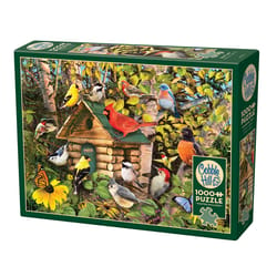Cobble Hill Bird Cabin Jigsaw Puzzle Cardboard 1000 pc