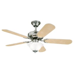 Westinghouse Richboro SE 42 in. Brushed Nickel LED Indoor Ceiling Fan