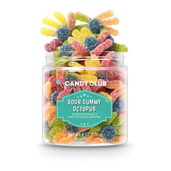 Candy Club Sour Gummy Octopus Candy 6 oz