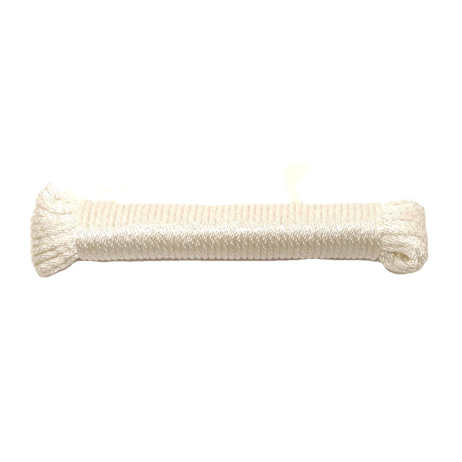 Ace 3/16 in. D X 50 ft. L White Solid Braided Nylon Rope Ace 3/16 in. D X 50 ft. L White Solid Braided Nylon Rope